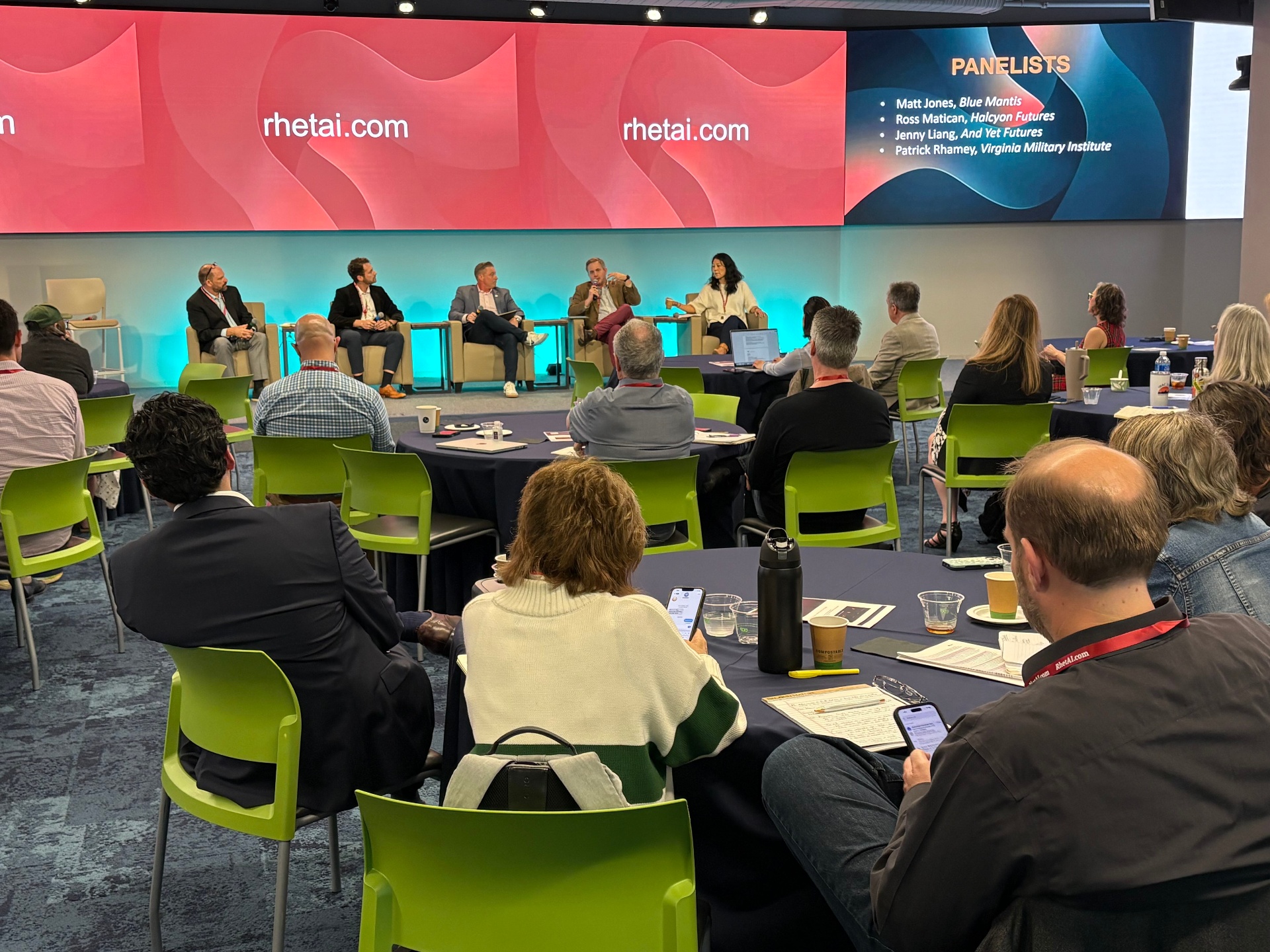 Panelists discussing AI persuasion at AlphaPersuade Summit 2026